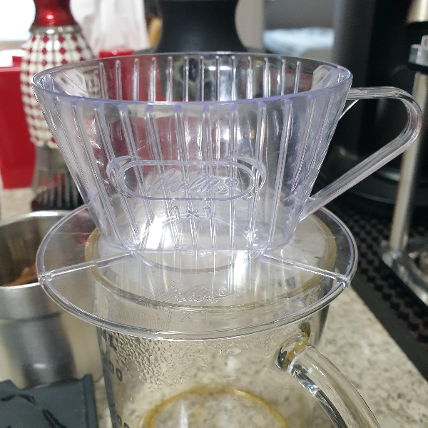 메리타 드리퍼로 온도계 및 저울 없이 아이스 커피 추출하기 with 다이소 드립포트