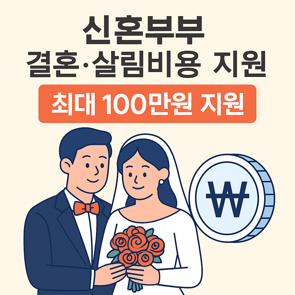 2025 서울시 신혼부부 결혼·살림비용 지원금 신청(최대 100만원) 총정리