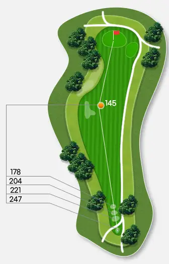 출처 : 한탄강CC, 마운틴코스 7번홀, 8번홀