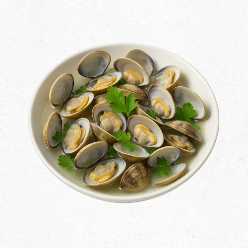 시원한 바지락국