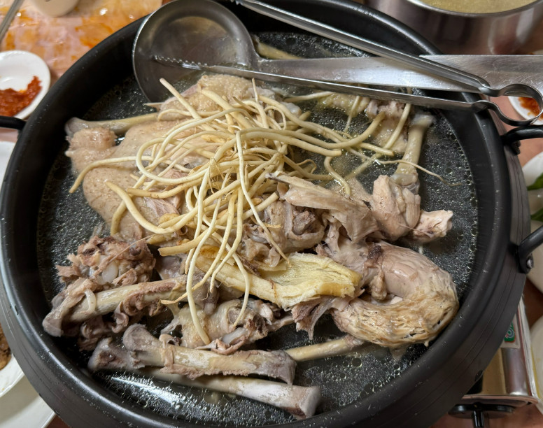 한국인의밥상 해남 닭 코스 요리