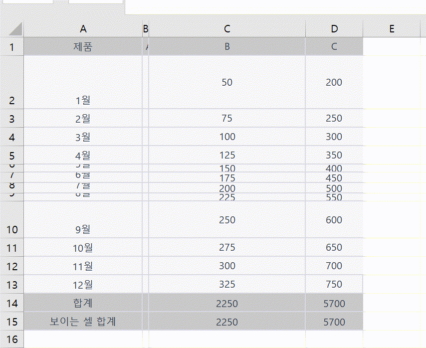 엑셀 셀 크기 자동 맞추기, 동일하게 맞추기