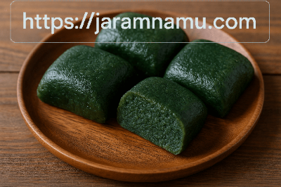 한식, 쑥떡 이미지