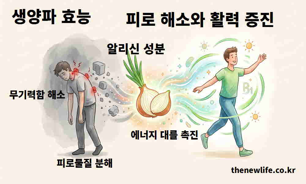 생양파 효능 피로 해소 활력 증진