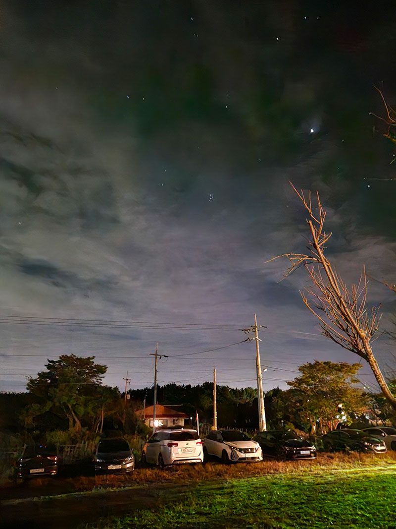 마검포 아름뜰 캠핑장 야경2