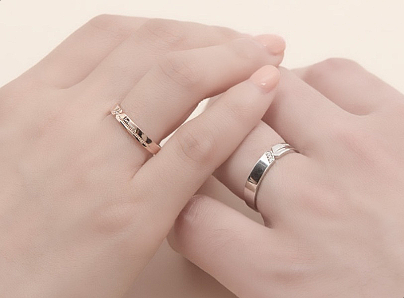 미니골드 투핑커 실버 커플링 1