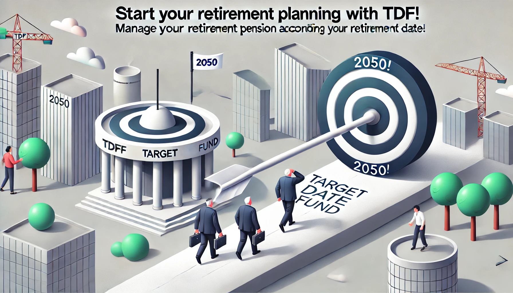 TDF로 시작하는 노후준비! 은퇴시점에 맞춰 퇴직연금 관리해요