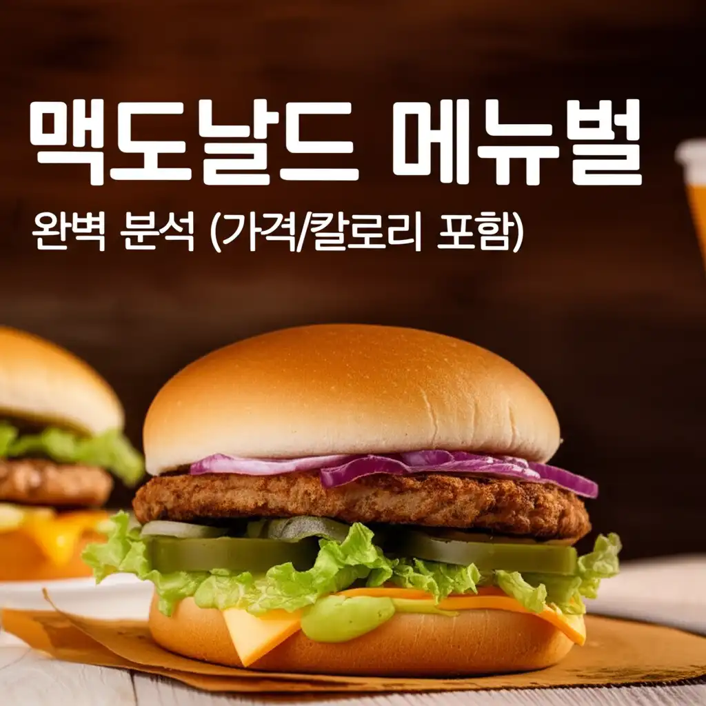 맥도날드메뉴_menu-analysis