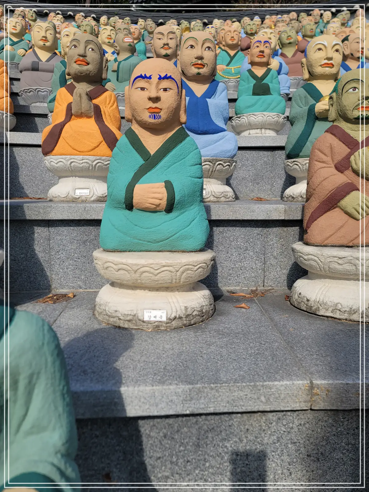 강화도-보문사-오백나한-근접