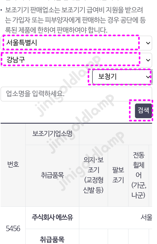 보청기 보조금 신청방법