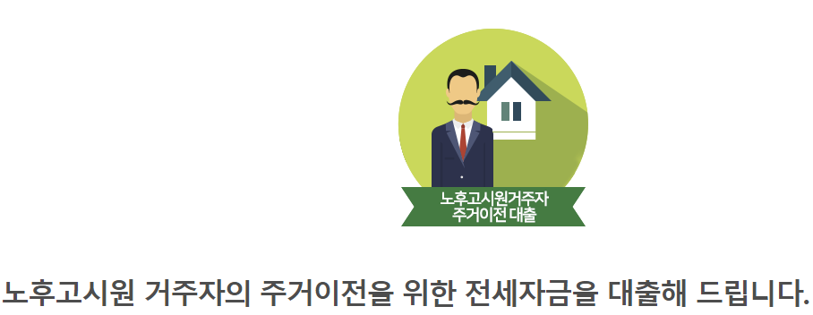 노후고시원거주자 주거이전 대출