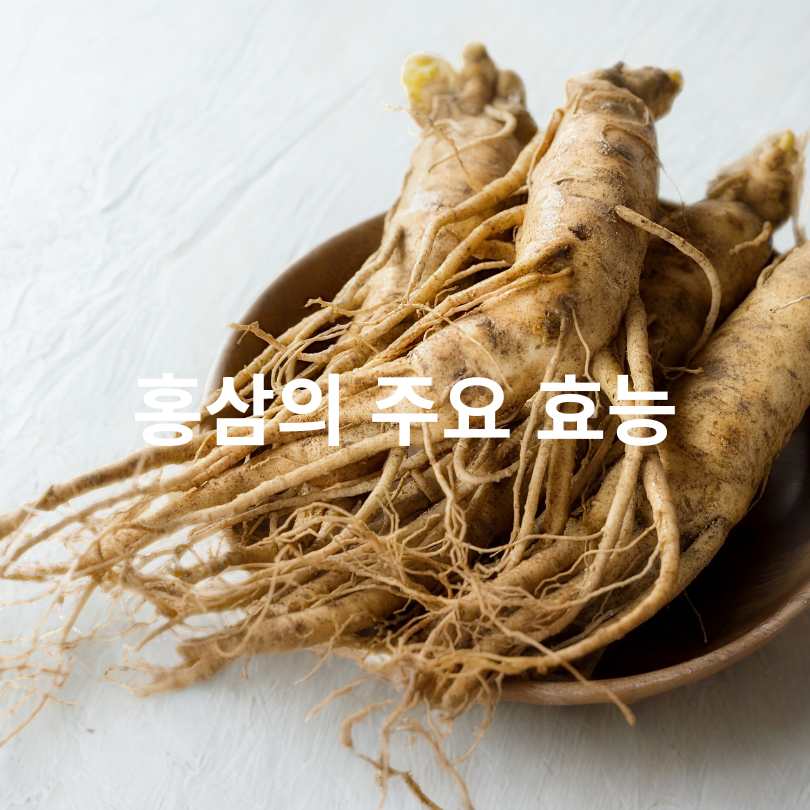 홍삼 효능과 부작용, 먹으면 안 되는 사람 유형