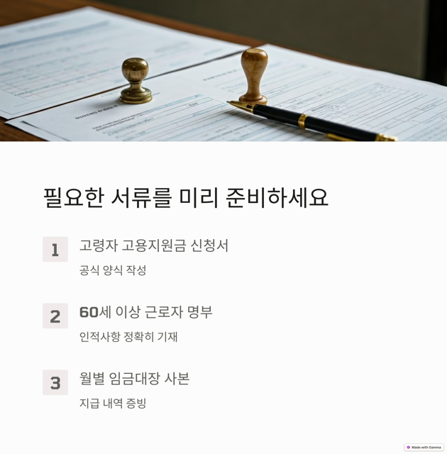 고령자 고용지원금