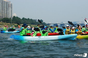 한강 4종 수상 스포츠 체험