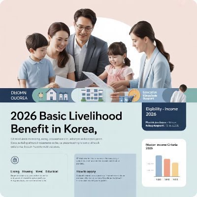 2026년 기초생활수급비 이미지