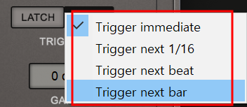 4가지 트리거 모드