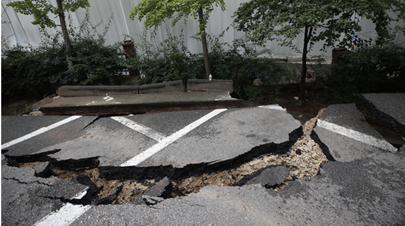 금천구-씽크홀-사진