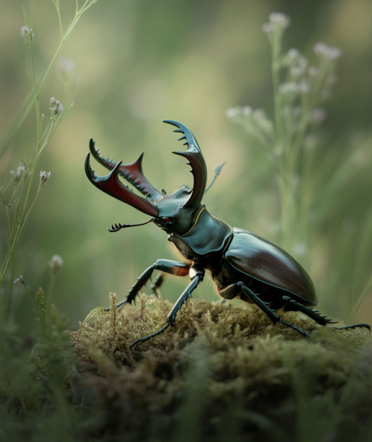 숲속의 검은 다이아몬드, '왕사슴벌레'는 어떤 친구?