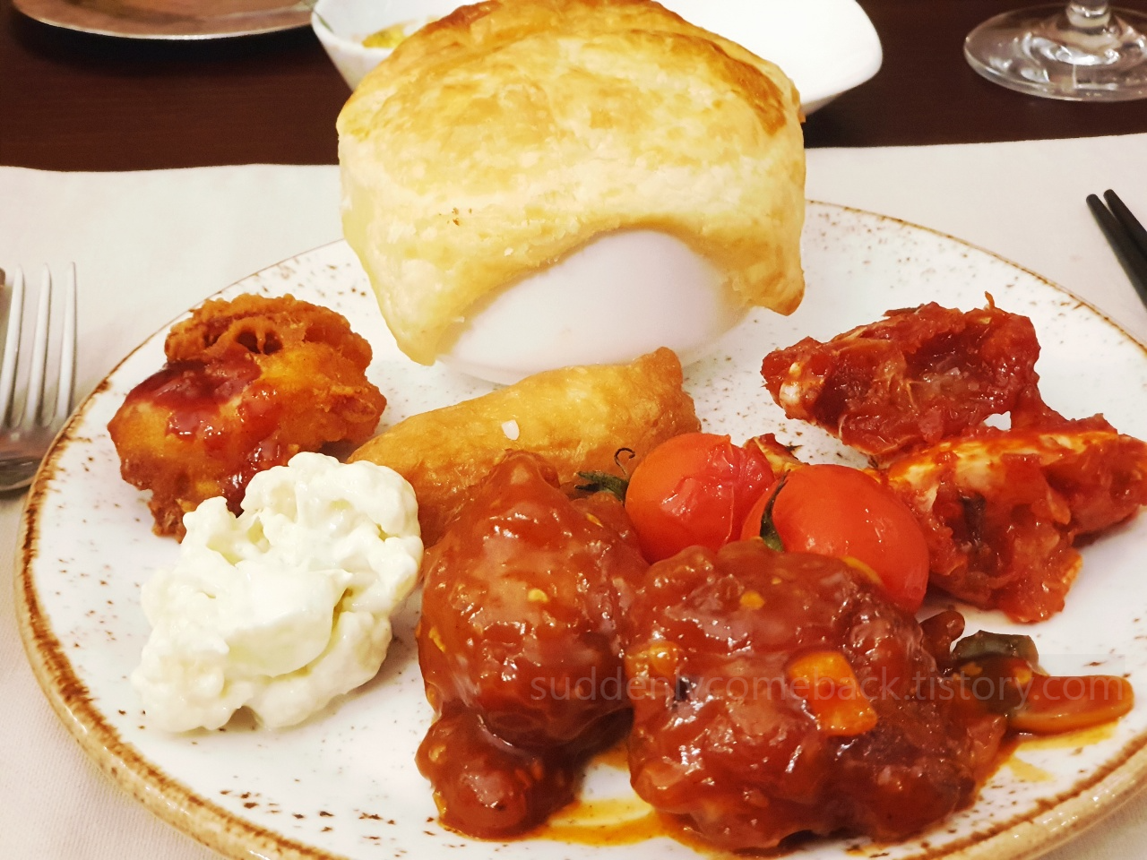 수프-음식-뷔페