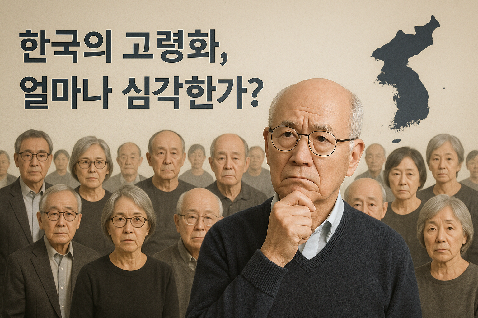 한국의 고령화, 얼마나 심각한가?