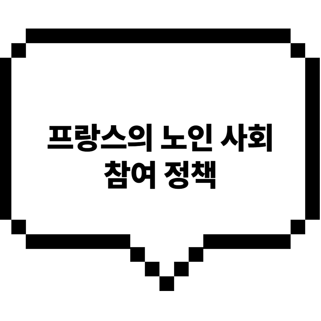 프랑스의노인사회참여정책