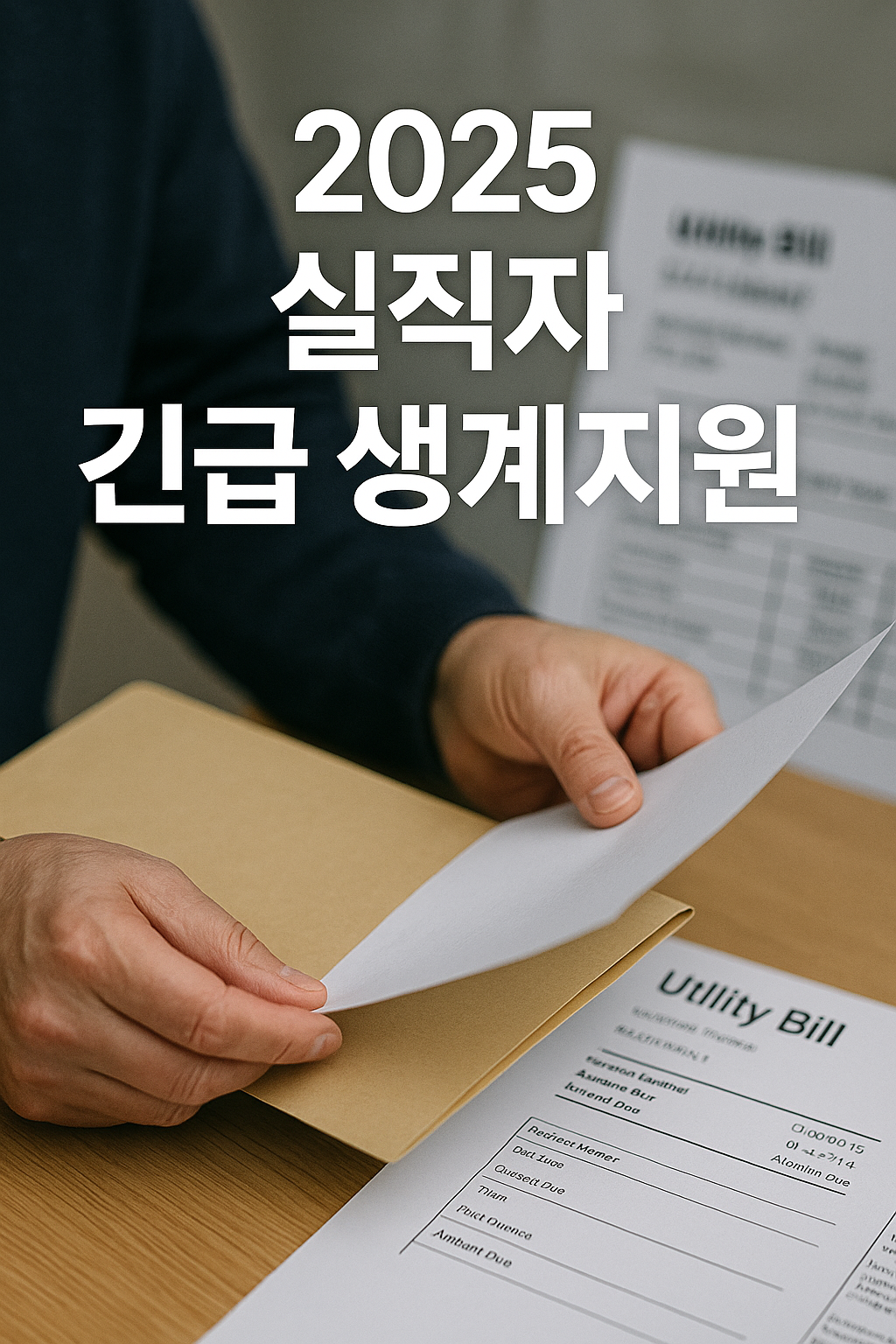 실직자 긴급 생계지원