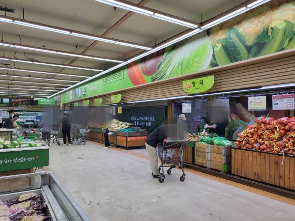 하나로마트-오리역-야채코너1