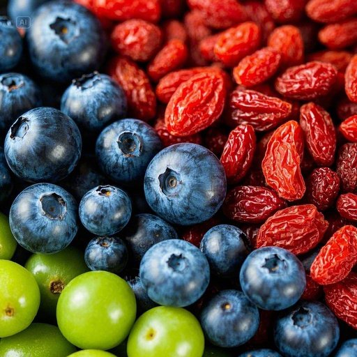 항산화 효능이 가득한 식품: 블루베리, 아사이베리, 고지베리