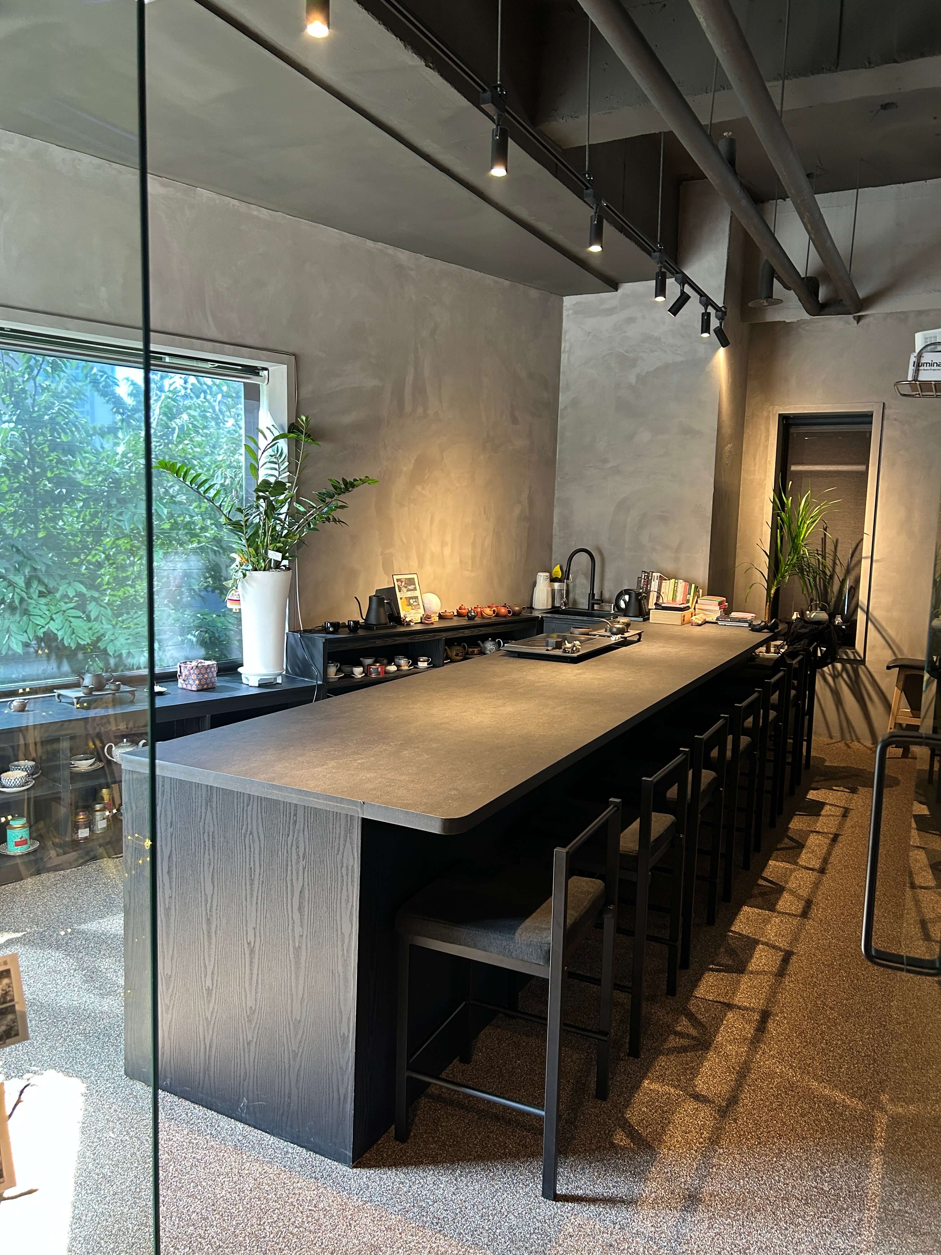 창동 티하우스 다드림 매장에 있는 클래스 공간