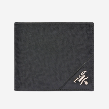 프라다 사피아노 레더 반지갑