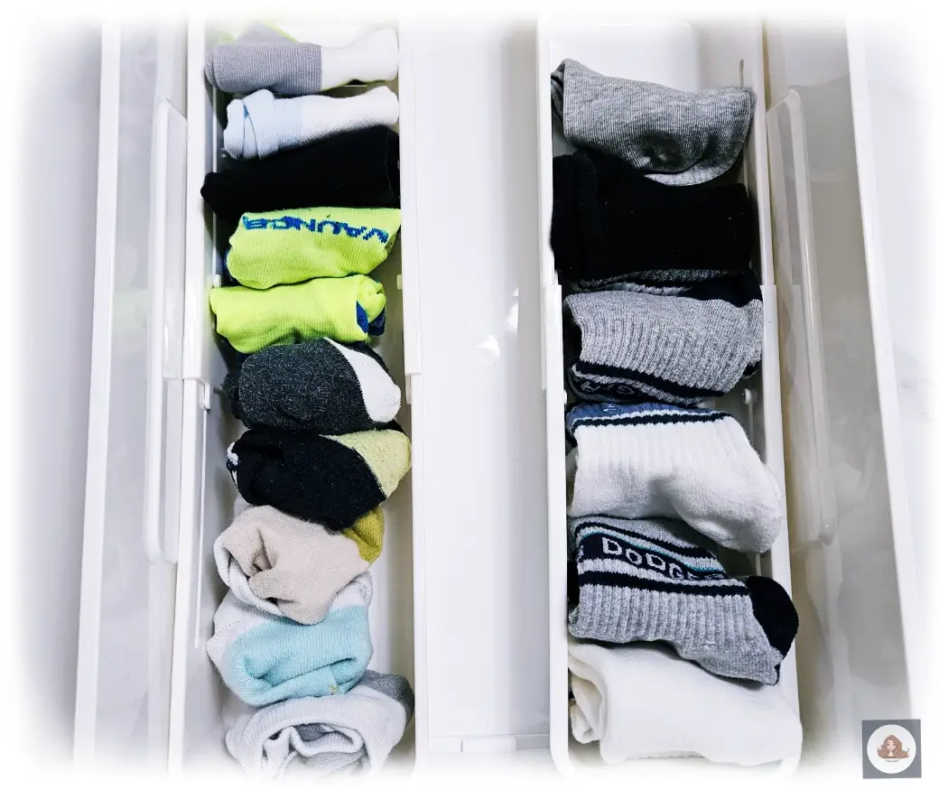 양말-정리정돈-서랍