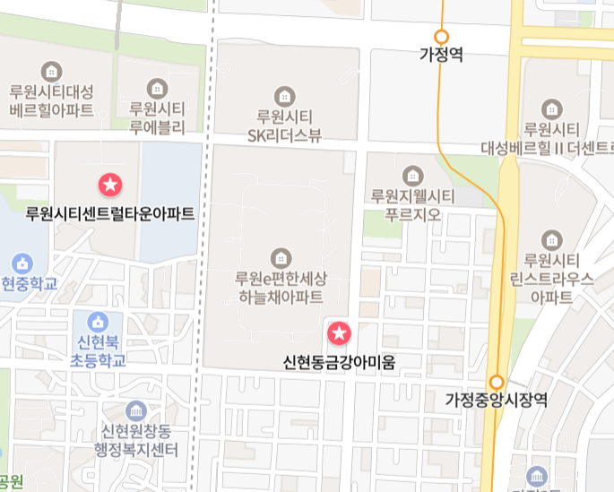 신현동 부동산 위치