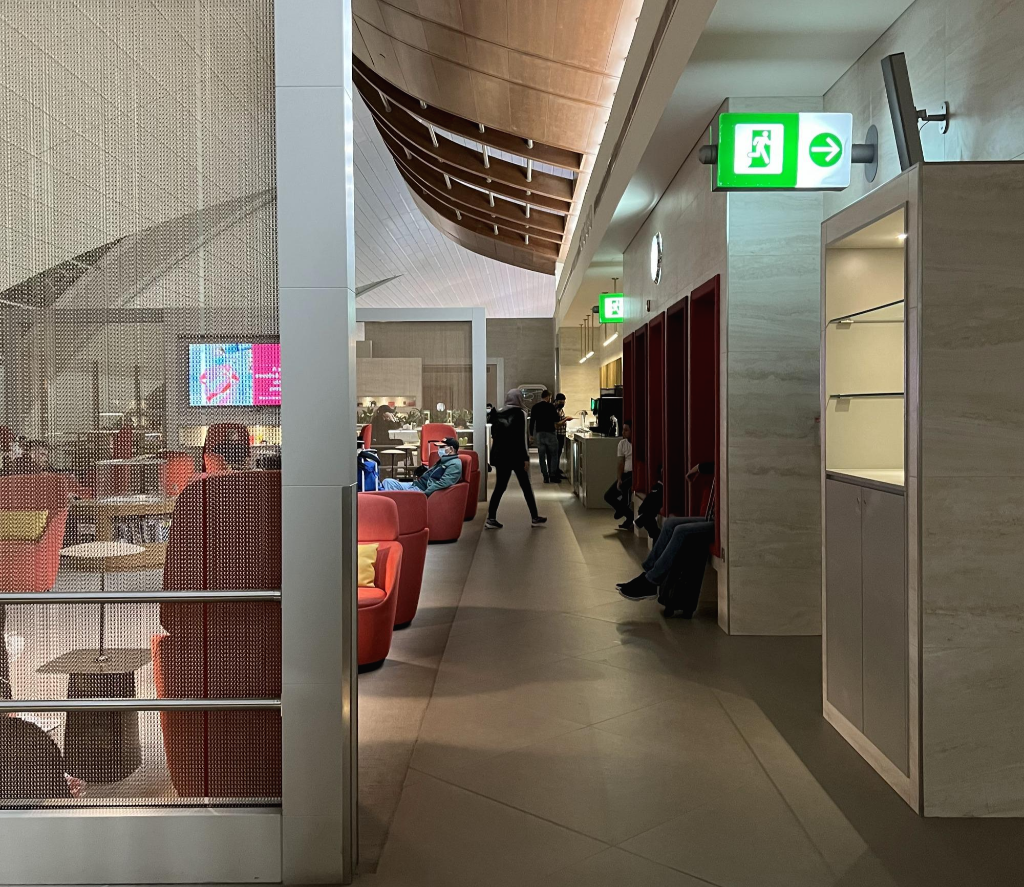 marhaba 라운지 내부