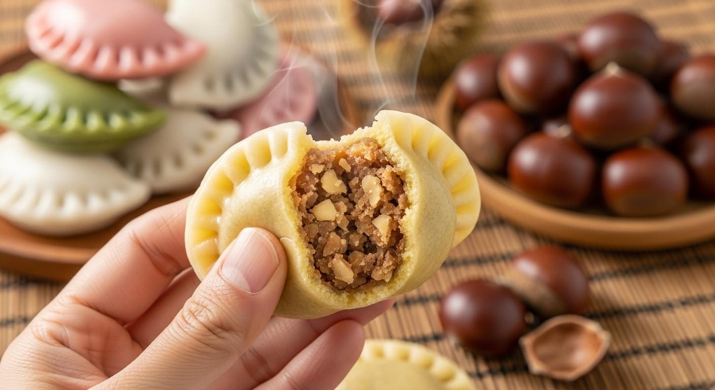 송편 밤 속재료