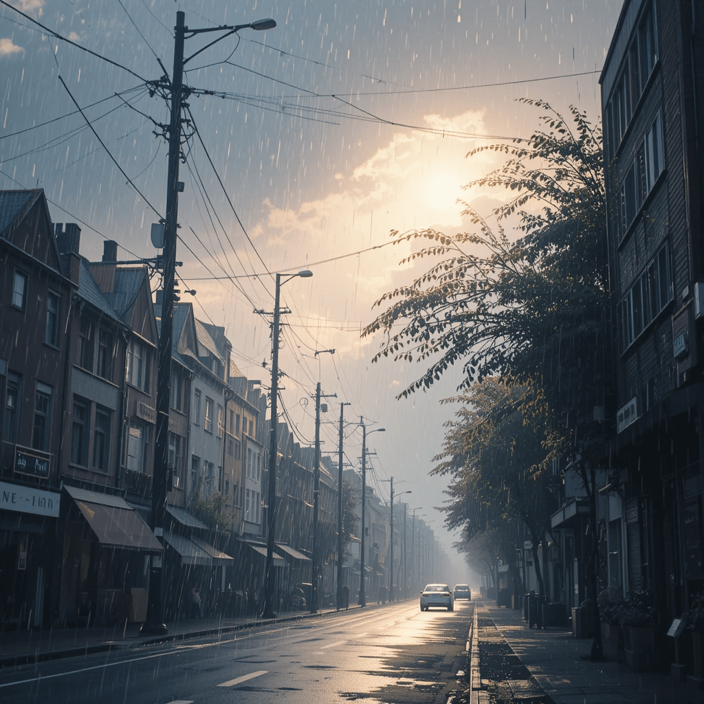 막혔던 일이 풀릴때 꾸는 꿈 중 빗물이 그치는 꿈