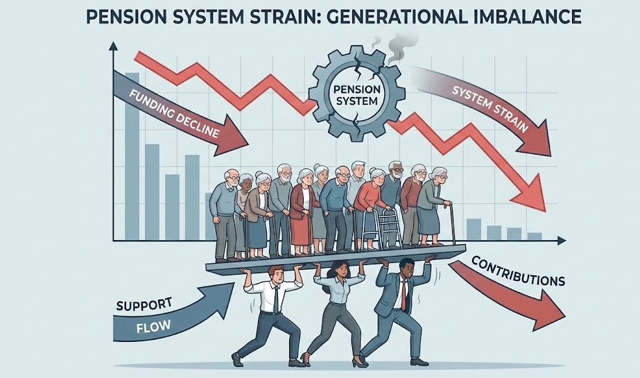 연금시스템 위기