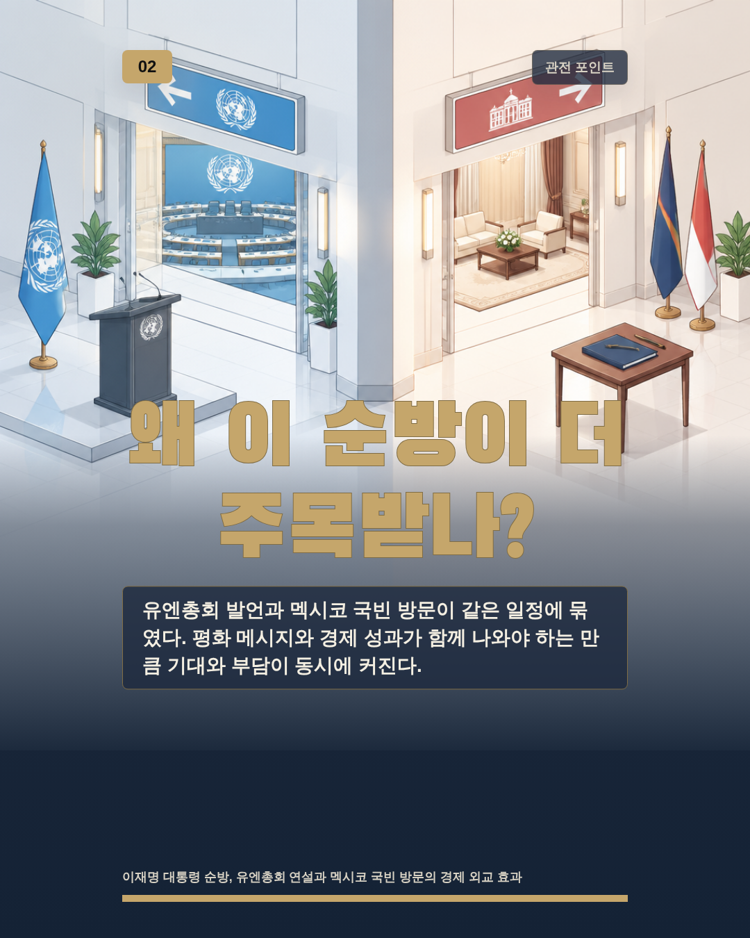 왜 이 순방이 더 주목받나?