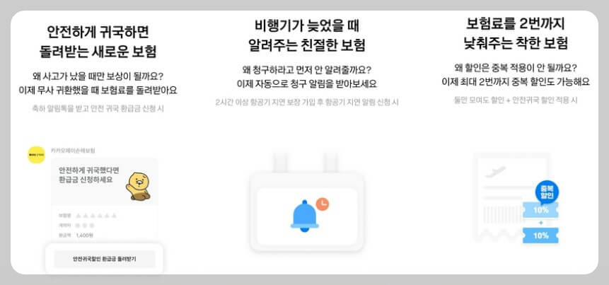 카카오페이 해외여행보험 혜택
