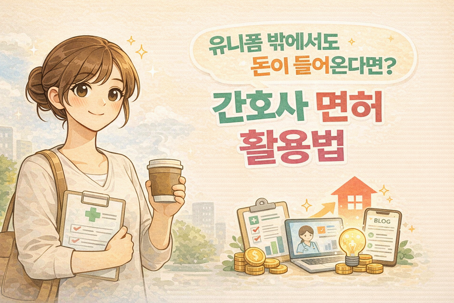 [너스앤 머니 09] 유니폼 밖에서도 월급이? 간호사 면허로 &lsquo;부수입 파이프라인&rsquo; 만들기