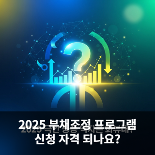 2025 부채조정 프로그램 신청