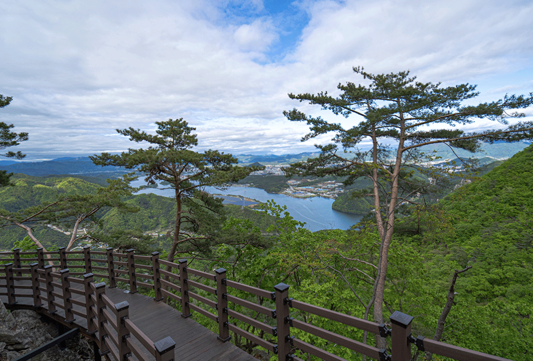 춘천 삼악산 호수케이블카 산책길&amp;스카이워크 안내