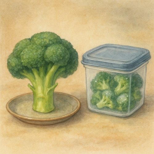 브로콜리-냉장-냉동보관