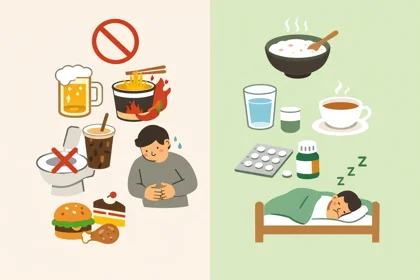 급성 설사를 멎게 하려면 피해야 할 행동과 기본 관리 방법15