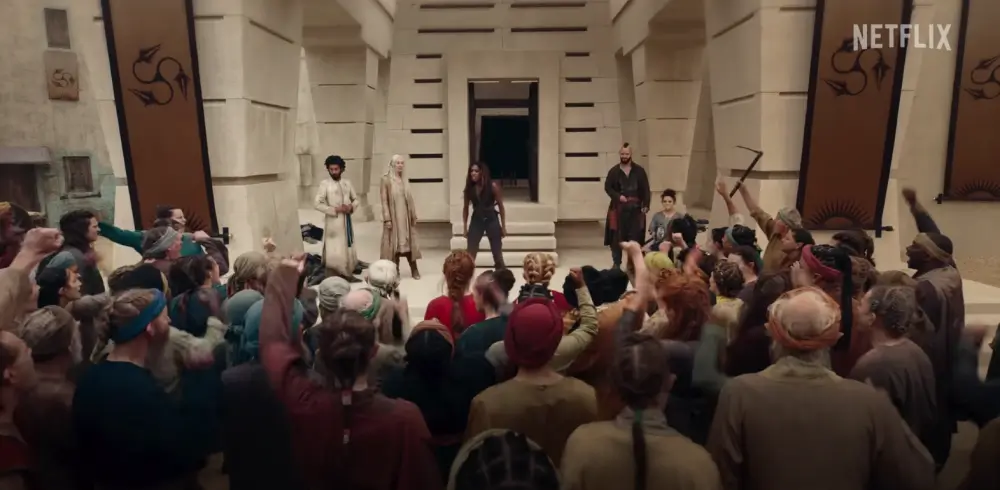 제국의 압제자에 맞서 싸우는 엘프들