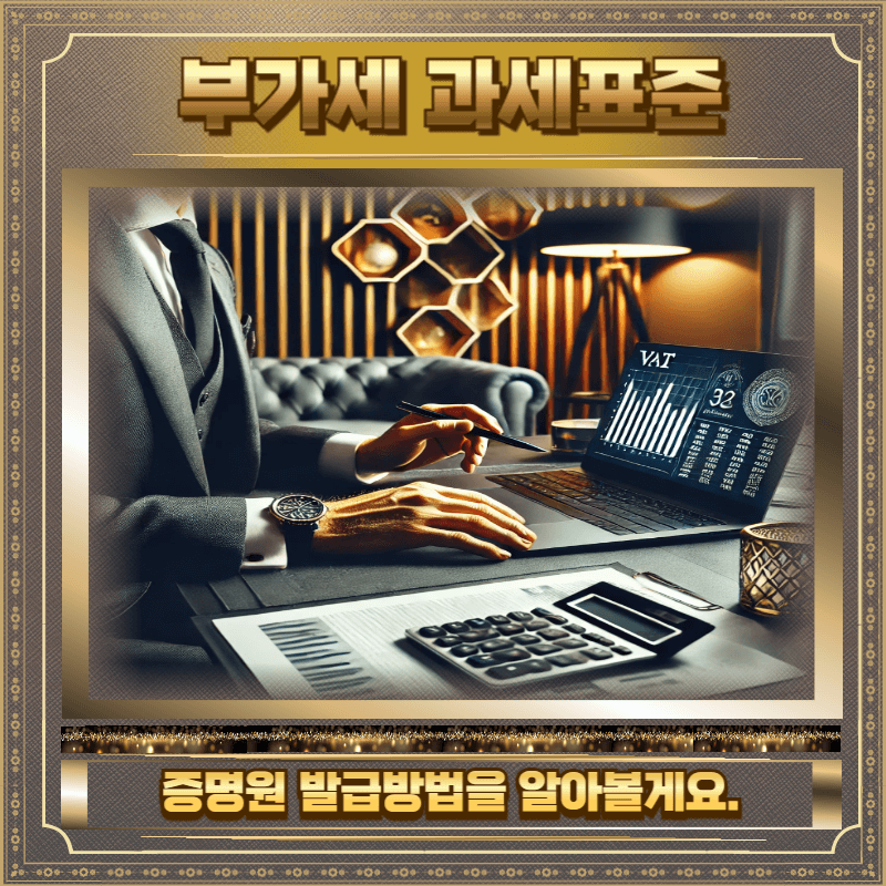 부가세 과세표준증명원 발급