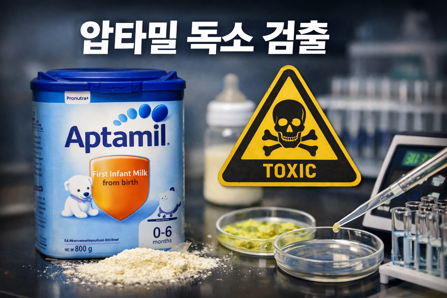 압타밀 독소 검출