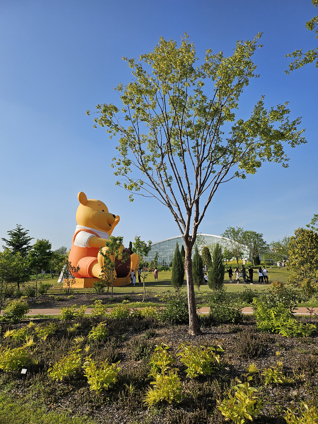 일월수목원 곰돌이푸