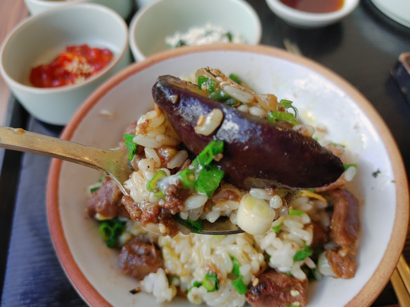 봉리단길 하루담 가지솥밥한숟갈