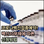 코로나백신접종예약 썸네일 이미지