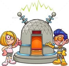 타임머신-타는-꿈-타임머신-타려고-준비중인-남녀